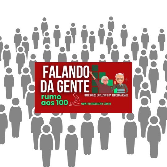 Cartaz com logo